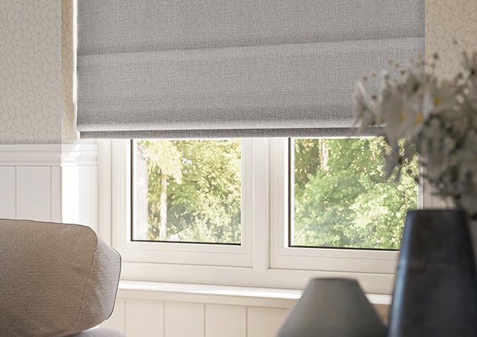 Erin, Mercury - Twist&Fit Roman Blind - Image 5